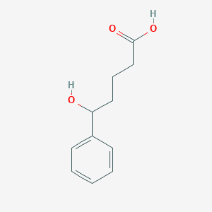 molecular formula C11H14O3 B12120721 5-Hydroxy-5-phenylpentanoic acid 