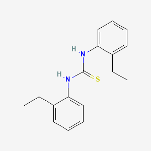 molecular formula C17H20N2S B12120887 2,2'-Diethylthiocarbanilide CAS No. 5395-94-8