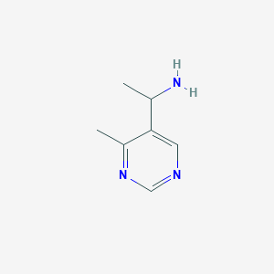 1-(4-Methylpyrimidin-5-yl)ethan-1-amine