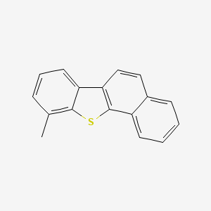B1212097 Benzo(b)naphtho(2,1-d)thiophene, 10-methyl- CAS No. 83821-58-3
