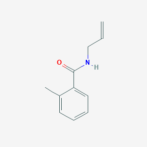 molecular formula C11H13NO B12120973 N-Allyl-2-methylbenzamide 