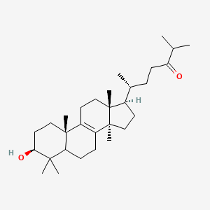 molecular formula C30H50O2 B1212112 24-Ketolanosterol CAS No. 80799-31-1