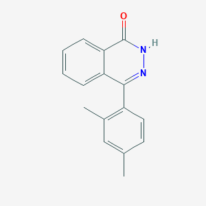 molecular formula C16H14N2O B1212129 4-(2,4-二甲苯基)-2H-酞嗪-1-酮 