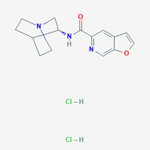 molecular formula C15H19Cl2N3O2 B121215 PHA-543613 Dihydrochloride CAS No. 478148-58-2