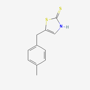 5-[(4-Methylphenyl)methyl]-1,3-thiazole-2-thiol