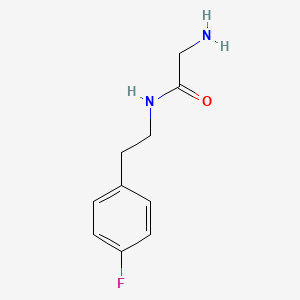 Acetamide, 2-amino-N-[2-(4-fluorophenyl)ethyl]-