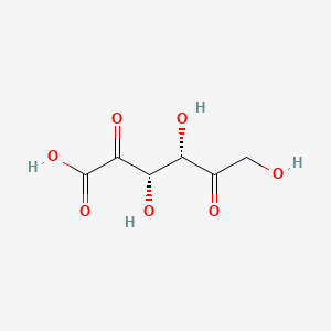 molecular formula C6H8O7 B1212164 2,5-二氢-D-葡萄糖酸 CAS No. 2595-33-7