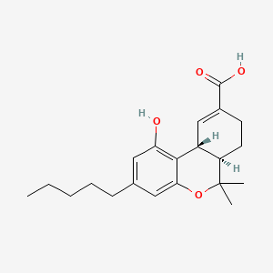 B1212166 11-Nor-9-carboxy-delta-9-tetrahydrocannabinol CAS No. 56354-06-4