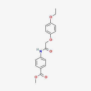 Methyl 4-[2-(4-ethoxyphenoxy)acetamido]benzoate