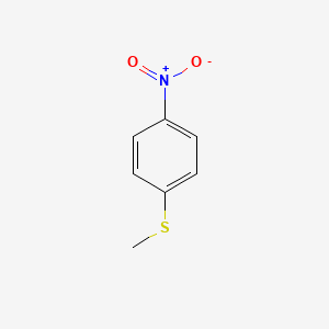 molecular formula C7H7NO2S B1212185 4-硝基苯硫醚 CAS No. 701-57-5
