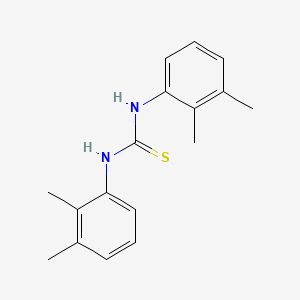 molecular formula C17H20N2S B12121875 Thiourea, N,N'-bis(2,3-dimethylphenyl)- CAS No. 88101-26-2