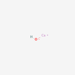molecular formula CsOH<br>CsHO B1212201 氢氧化铯 CAS No. 21351-79-1