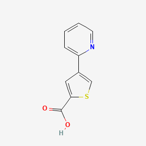 4-(Pyridin-2-yl)thiophene-2-carboxylic acid