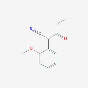 2-(2-Methoxyphenyl)-3-oxopentanenitrile