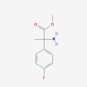 Methyl 2-amino-2-(4-fluorophenyl)propanoate