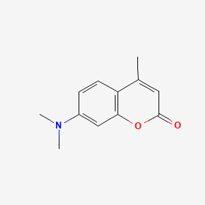 molecular formula C12H13NO2 B1212217 7-(Dimethylamino)-4-methylcoumarin CAS No. 87-01-4