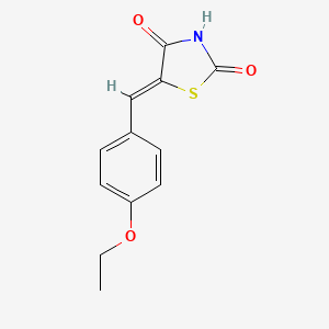 (5Z)-5-[(4-ethoxyphenyl)methylidene]-1,3-thiazolidine-2,4-dione