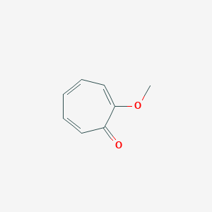 molecular formula C8H8O2 B1212227 2-Methoxytropone CAS No. 2161-40-2