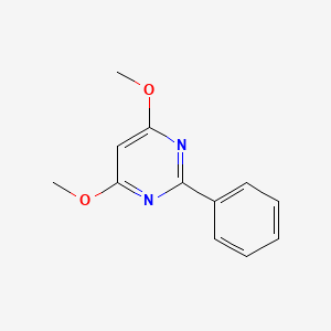 Pyrimidine, 4,6-dimethoxy-2-phenyl-