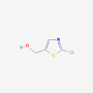 molecular formula C4H4ClNOS B121223 (2-氯-1,3-噻唑-5-基)甲醇 CAS No. 145015-15-2