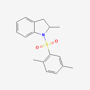 1-[(2,5-Dimethylphenyl)sulfonyl]-2-methylindoline