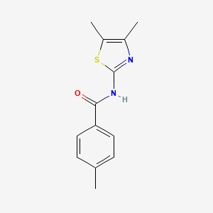 Benzamide, N-(4,5-dimethyl-2-thiazolyl)-4-methyl-(9CI)