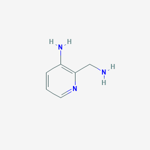 molecular formula C6H9N3 B121225 2-(Aminomethyl)pyridin-3-amin CAS No. 144288-50-6