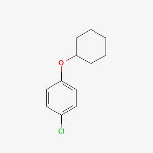 molecular formula C12H15ClO B12122718 Cyclohexyl 4-chlorophenyl ether 