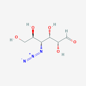 molecular formula C6H11N3O5 B1212274 4-叠氮基-4-脱氧葡萄糖 CAS No. 20379-59-3