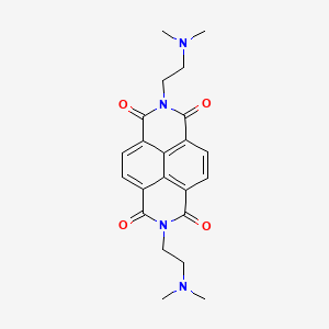molecular formula C22H24N4O4 B1212280 Naphthalenediimide CAS No. 22291-04-9
