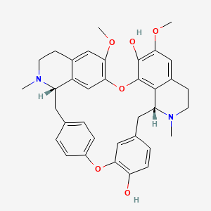 molecular formula C36H38N2O6 B1212285 Obamegine CAS No. 479-37-8