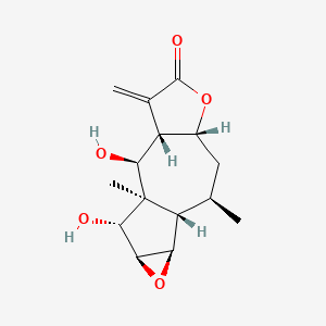 molecular formula C15H20O5 B1212291 Autumnolide CAS No. 20505-32-2
