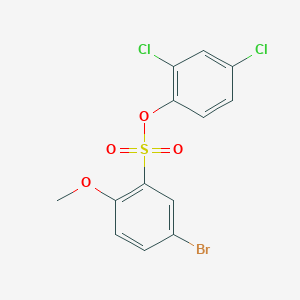 2,4-Dichlorophenyl 5-bromo-2-methoxybenzenesulfonate