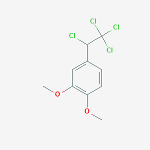 1,2-Dimethoxy-4-(1,2,2,2-tetrachloroethyl)benzene