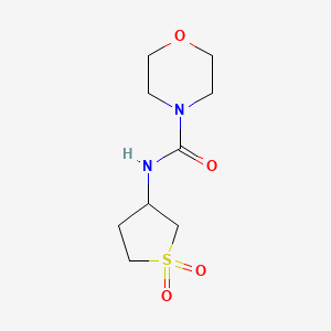 N-(1,1-dioxidotetrahydrothiophen-3-yl)morpholine-4-carboxamide