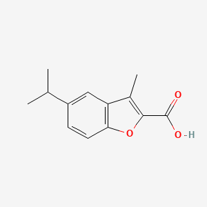 5-Isopropyl-3-methyl-1-benzofuran-2-carboxylic acid