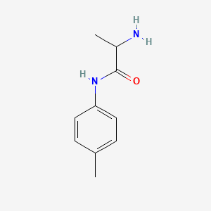 molecular formula C10H14N2O B12123281 2-amino-N-(4-methylphenyl)propanamide CAS No. 109032-69-1