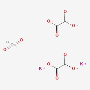 molecular formula C4K2O10Os B1212341 Dioxobis(oxalatoosmalate) (IV) CAS No. 22827-17-4
