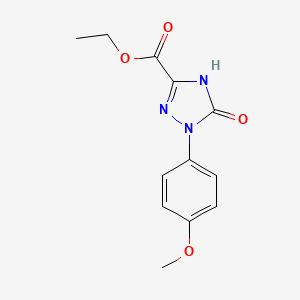 ethyl 1-(4-methoxyphenyl)-5-oxo-4,5-dihydro-1H-1,2,4-triazole-3-carboxylate