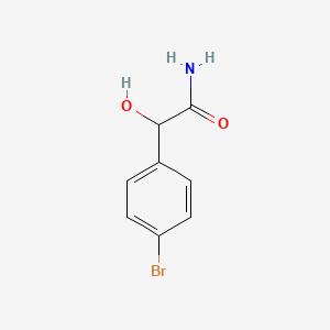 Benzeneacetamide, 4-bromo--alpha--hydroxy-