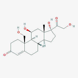 molecular formula C21H30O6 B121236 19-Hydroxycortisol CAS No. 154032-37-8