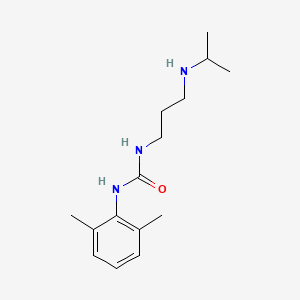 molecular formula C15H25N3O B1212388 利卡因 CAS No. 74738-24-2