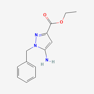 ethyl 5-amino-1-benzyl-1H-pyrazole-3-carboxylate