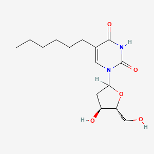 molecular formula C15H24N2O5 B1212399 HdUrd CAS No. 57741-93-2