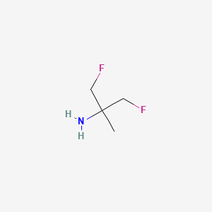 1,3-Difluoro-2-methylpropane-2-amine