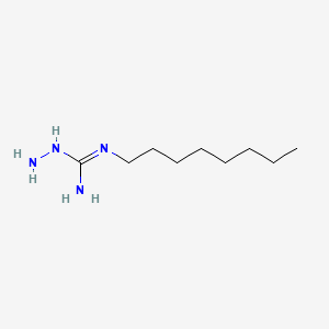 molecular formula C9H22N4 B1212403 N-Amino-N'-1-octylguanidine CAS No. 66002-80-0