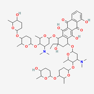 molecular formula C60H88N2O20 B1212404 Antibiotic A447 C CAS No. 95599-38-5