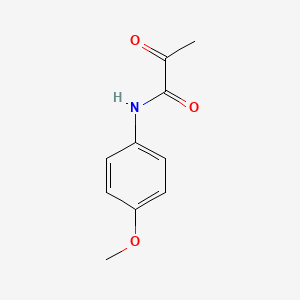 N-(4-methoxyphenyl)-2-oxopropanamide