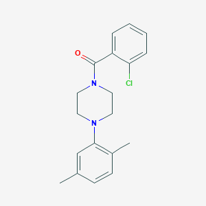 4-(2,5-Dimethylphenyl)piperazinyl 2-chlorophenyl ketone