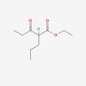 molecular formula C10H18O3 B1212416 3-Ketopropylpentanoic acid ethyl ester CAS No. 67244-24-0